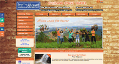 Desktop Screenshot of highlandsporttravel.com